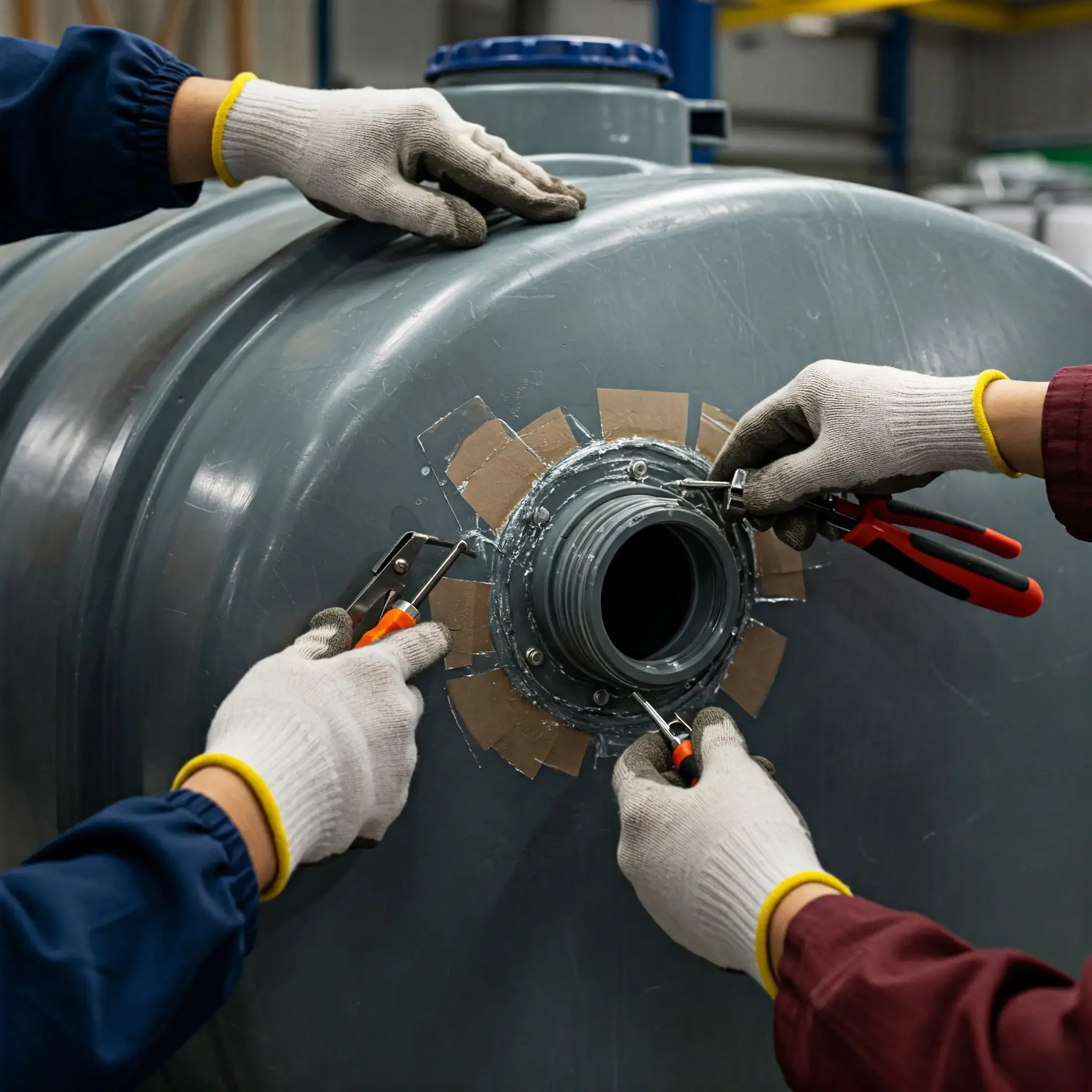 Plastik depo periyodik bakım hizmeti